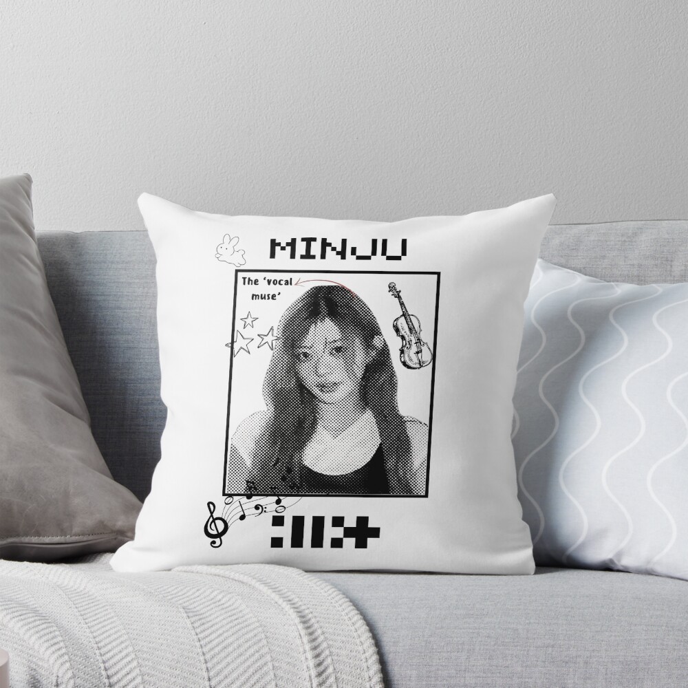 ILLIT Minju Hot Design Throw Pillow