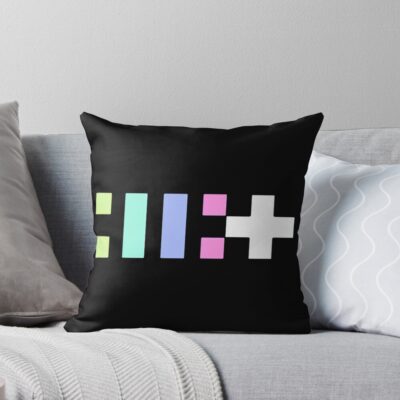ILLIT Logo Hot Throw Pillow
