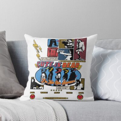 ILLIT Kpop Girl Group Inspired Design Throw Pillow