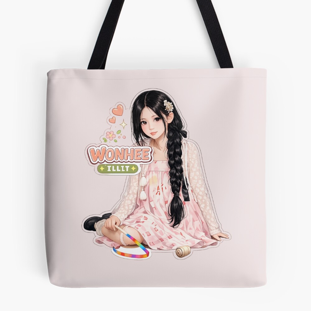 Wonhee Of ILLIT Kpop Tote Bag