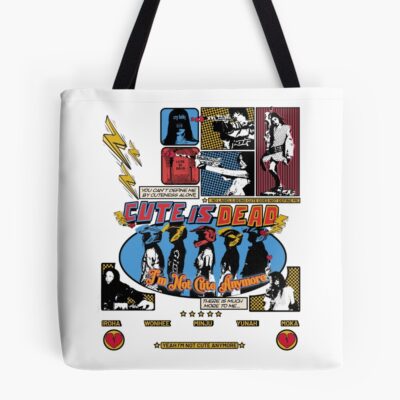 ILLIT Kpop Girl Group Inspired Design Tote Bag