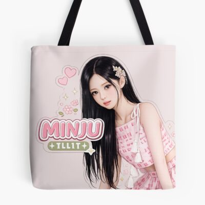 Minju Of ILLIT Kpop Tote Bag
